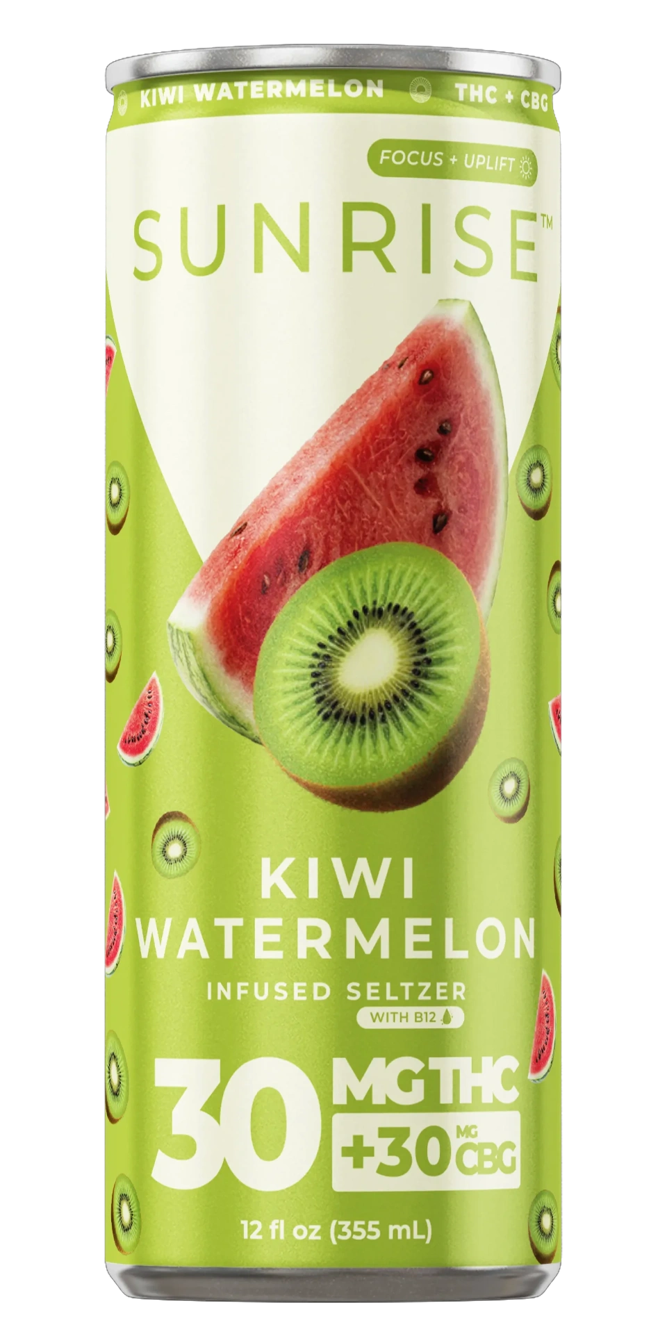 SUNRISE Kiwi Watermelon can