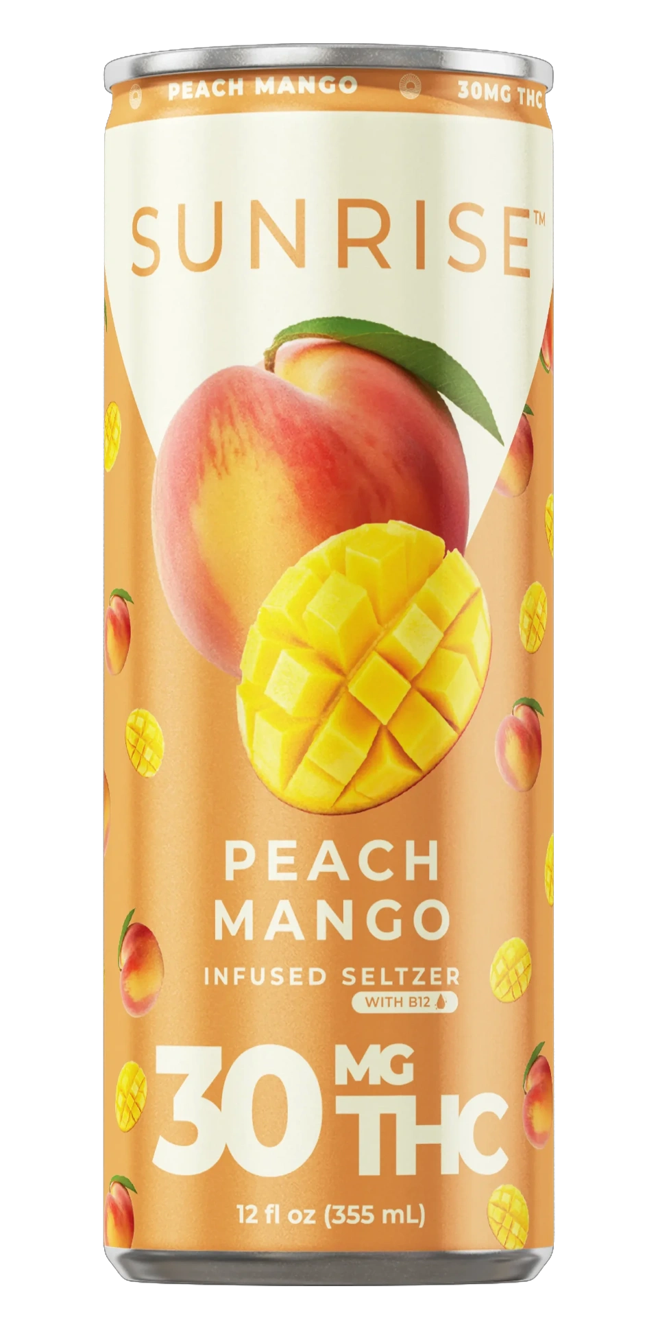SUNRISE Peach Mango can