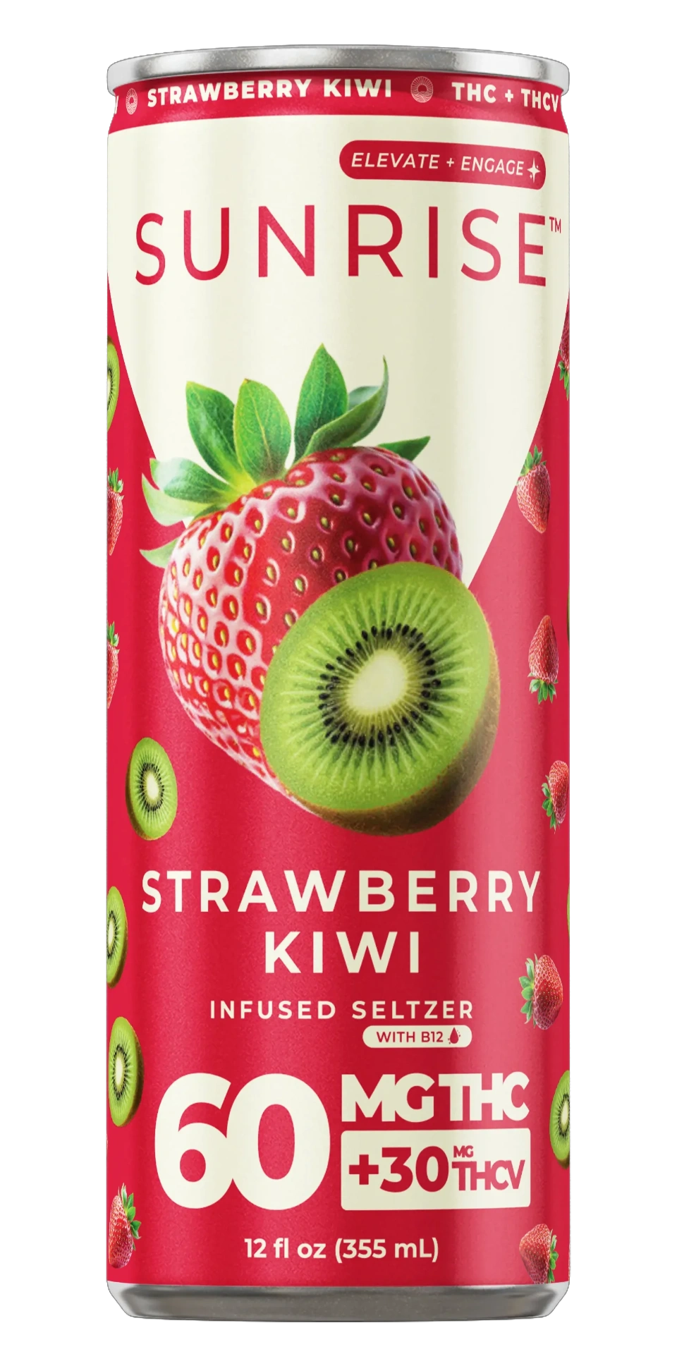 SUNRISE Strawberry Kiwi can